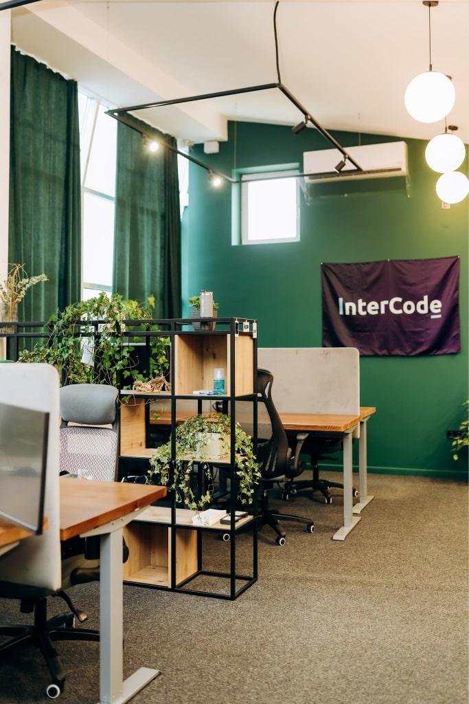 InterCode software development team working on scalable SaaS solutions