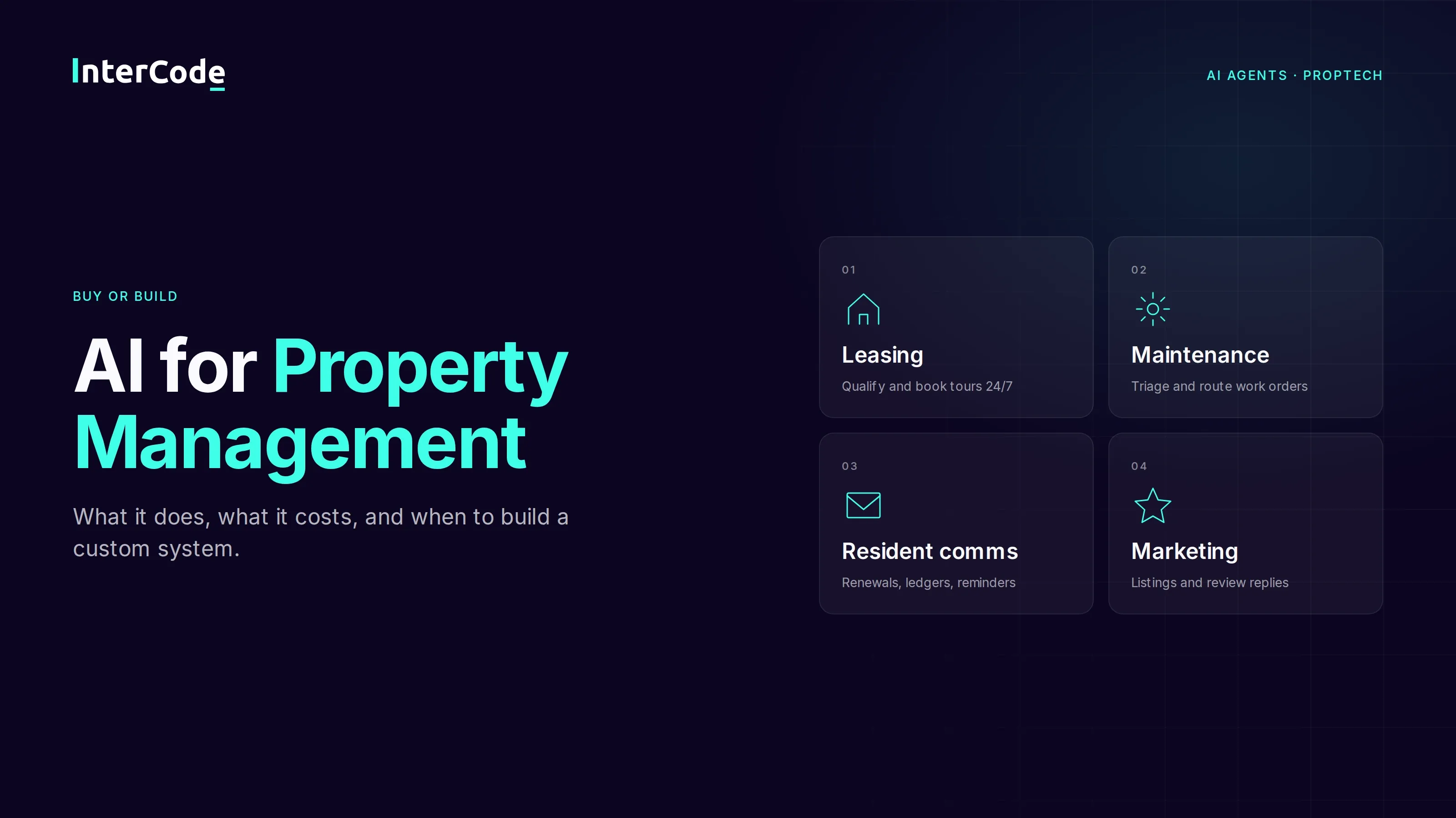 AI for Property Management: What It Does, What It Costs, and When to Build a Custom System
